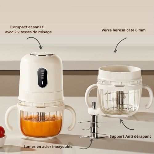 Mixeur Bébé Sans Fil PRO